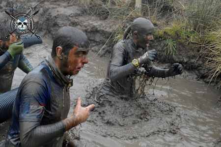 Participants during the MacTuff Obstacle Race