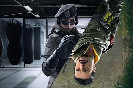 Zofia räumt die Volcan Schilder aus dem Weg