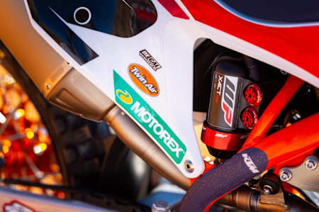 WP Xact Pro factory Shock on 2019 KTM supercross bike