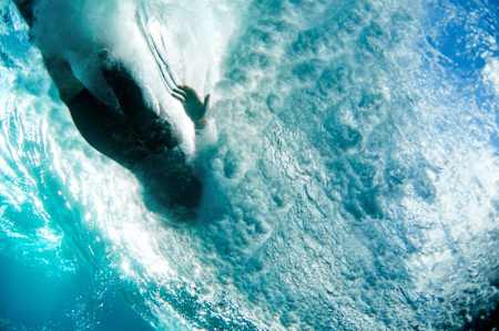 Bodysurfer Keith Malloy