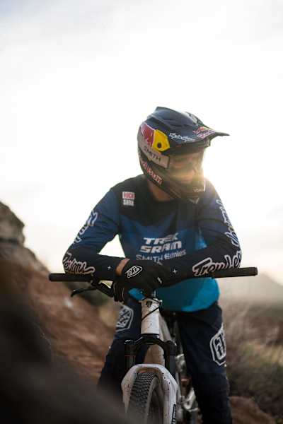 MTB rider Brandon Semenuk performs during filming for his fifth Raw 100 video series entry in Virgin, Utah, USA.