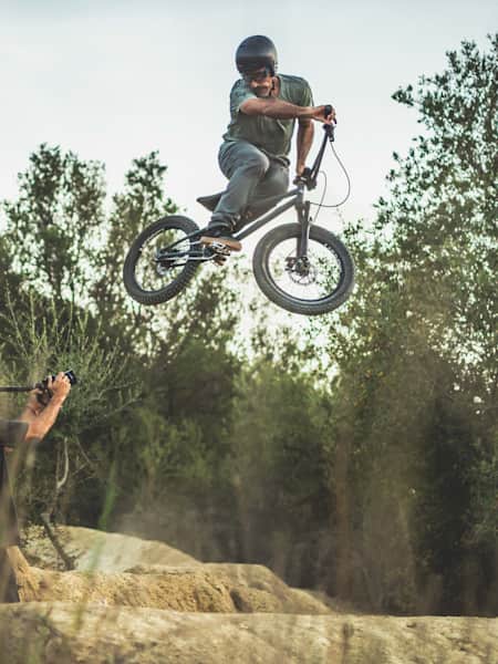 Bicicleta bmx con suspension sale