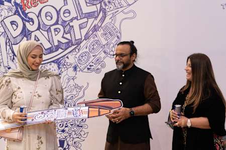 Red Bull Doodle Art Pakistan 2023 Second Runner Up - Mominah Arif