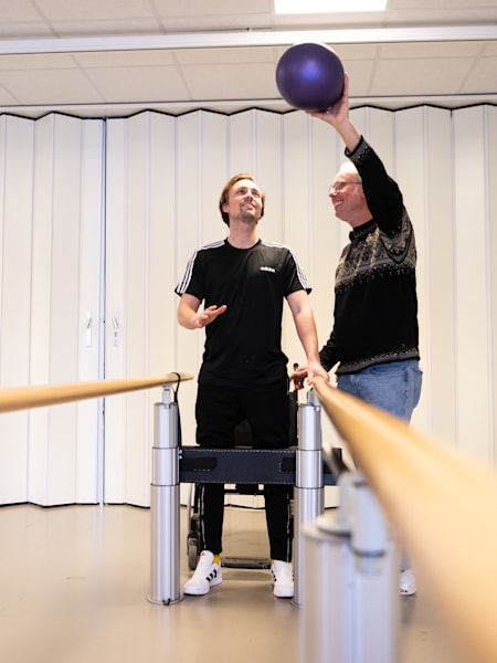 Menno Streefland in zijn herstelperiode