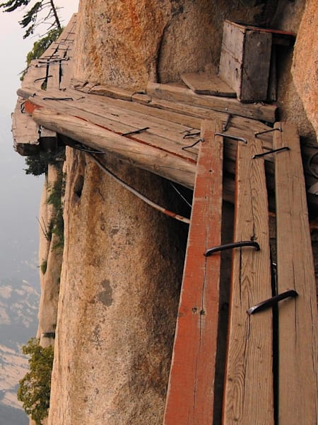 Dal bys to? Nejdelší schodiště světa - Chua-šan, Čína