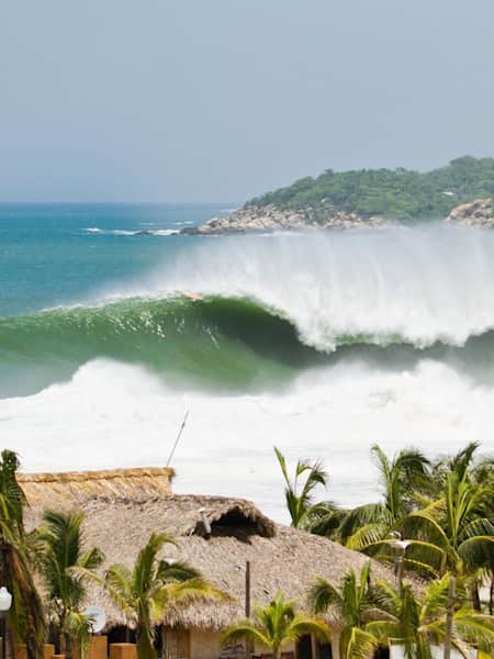 XXL Set in Puerto Escondido, Mexiko.