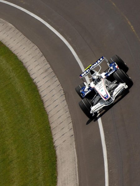 Sebastian Vettel en su primera carrera de F1, el Gran Premio de los EE.UU. de 2007