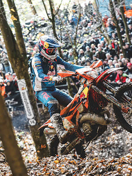 Manuel Lettenbichler na Getzenrodeo podczas Mistrzostw Świata FIM Hard Enduro 2025.