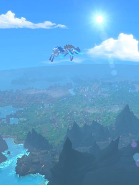 Aerial shot of Battlerite Royale