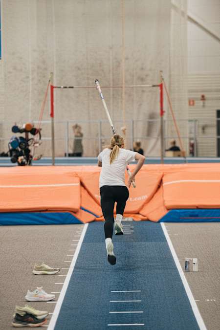 Participant at Armand Duplantis's Red Bull Under My Wiiings in Sweden in 2023