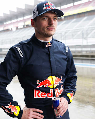Max Verstappen standing next to the Nissan Z NISMO GT500 at Fuji Speedway in May, 2026.