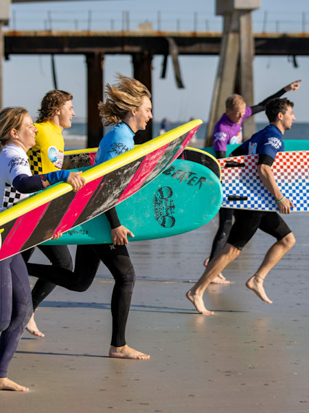 Red Bull Foam Wreckers in Jacksonville Beach, Florida in March 2022