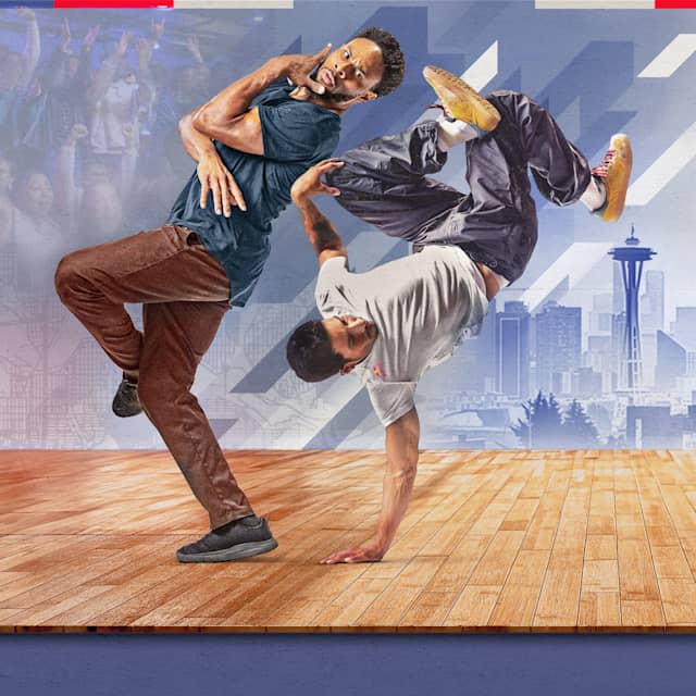 Artwork for Lords of the Floor dance competition