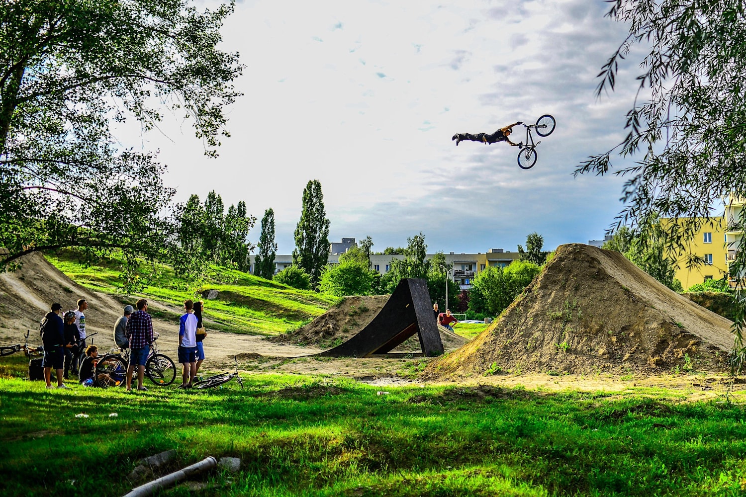 Dirt Jumping Cup Warszawa FMB World Tour Szymon Godziek