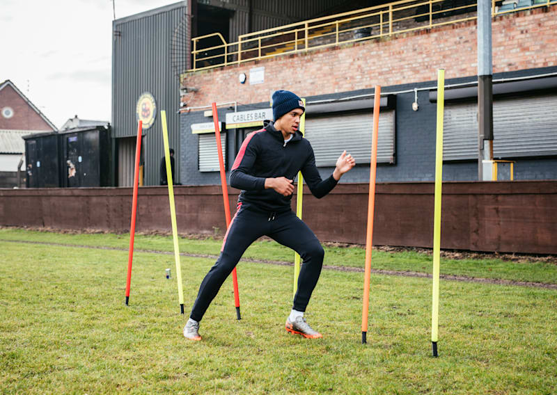 フリースタイルフットボールの妙技