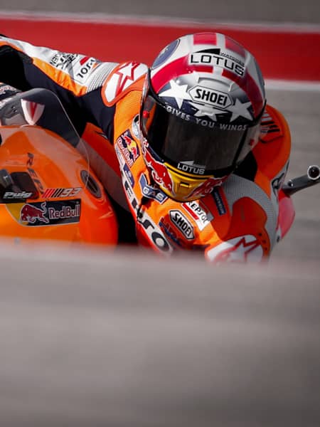 MotoGP rider Marc Márquez at the Red Bull Grand Prix of the Americas.