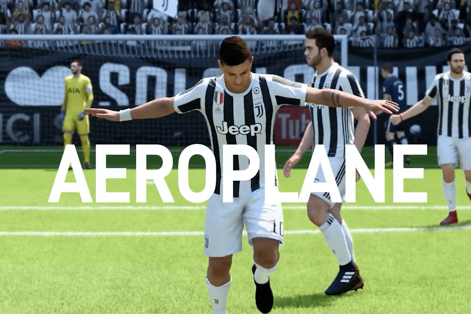 Fifa 18 Celebrations Aeroplane Ans Point To The Sky
