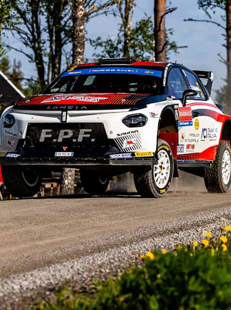 Mabellini tops the race to finish second in the ERC