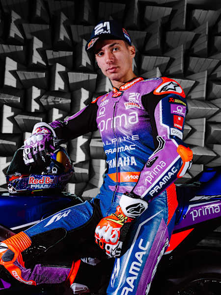 Toprak Razgatlioglu podczas prezentacji Prima Pramac Yamaha na sezon 2026