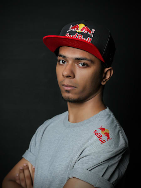 Tekken esports champ Arslan Ash poses for a portrait at Lahore, Pakistan on November 11, 2019.