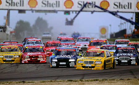 Jorg van Ommen, DTM en Nürburgring, 1994.