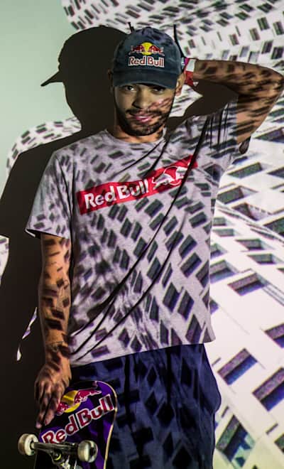 Red bull skateboarding hat best sale