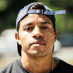 Felipe Gustavo poses at Red Bull Ledgends in San Francisco, California, USA on June 3, 2023. 