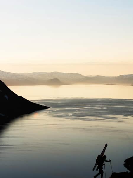 Magic high above Star Island's fjords
