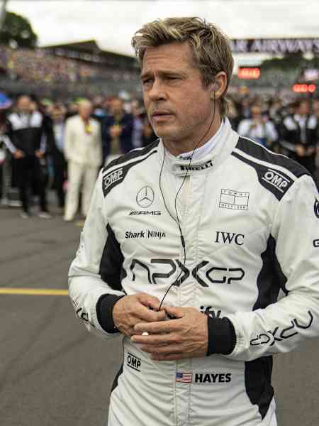 Brad Pitt im neuen Apple Original Film “F1® The Movie”