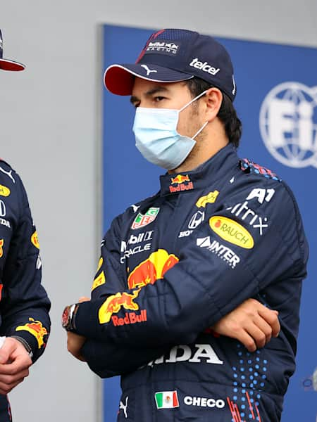 Sergio Perez is de nieuwe teammaat van Max Verstappen