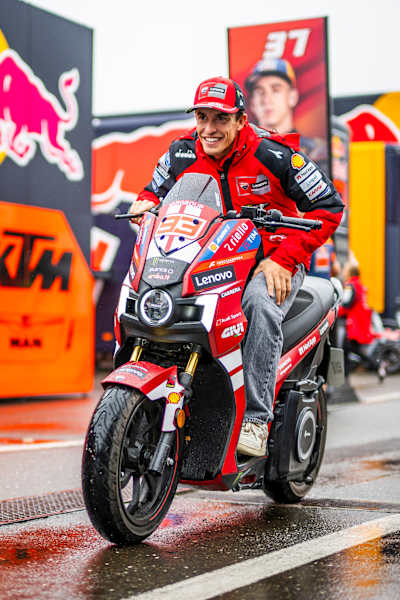 WM-Führender Marc Marquez auf seinem Motorrad #2