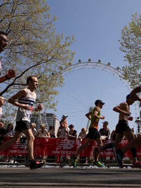 London Marathon course
