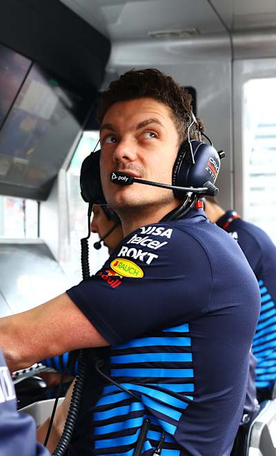 Stephen Knowles, Senior Race Strategy Engineer at Oracle Red Bull Racing