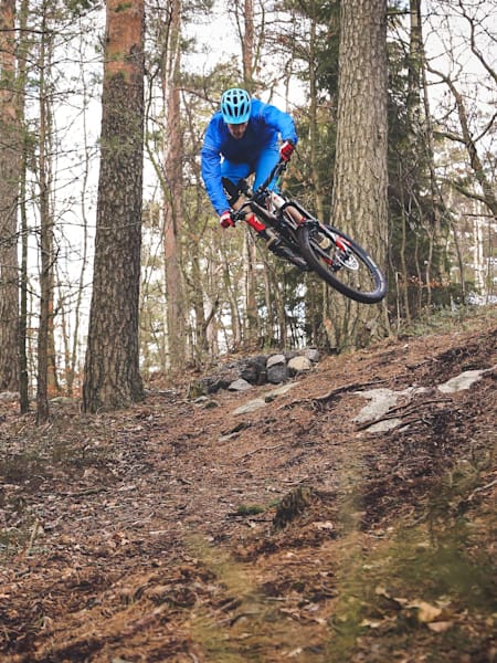 Autumn riding in Lackarebäck.