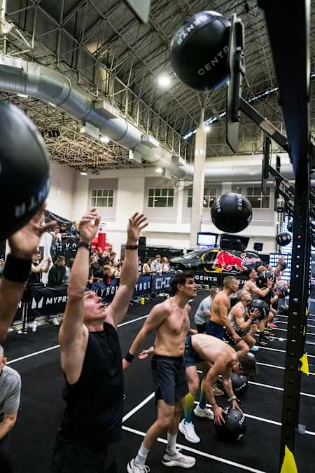 vent Participants compete at the Hyrox World Championship in Chicago, USA on June 14, 2025.