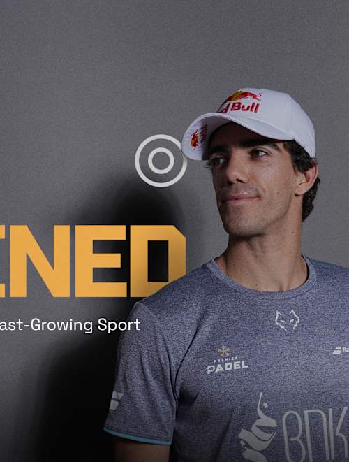 Padel expliqué : Ale Galán, Juan Lebrón, Fernando Belasteguín et Delfi Brea.