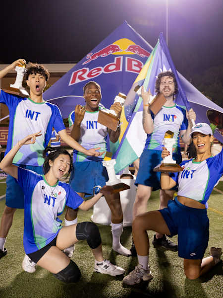 Team Worldwide celebrates victory at Ludwig's Streamer Games 2026