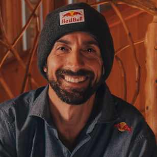BMX rider Terry Adams poses for a portrait in a lodge in northern Arkansas, USA, on September 29, 2020.