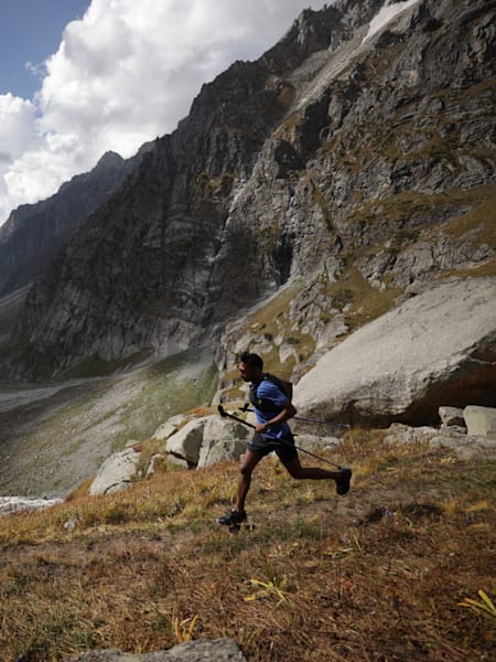 Trail runner Kieren D'Souza on his Fastest Known Time attempt of Mount Deo Tibba in the Himalayas.