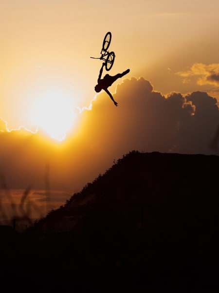 Backflip superman seatgrab one hander