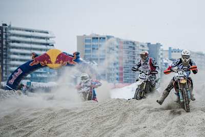 Milko Potisek a remporté l'Enduropale du Touquet 2018 devant Nathan Watson et Camille Chapelière.