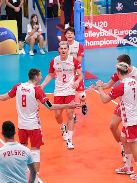 Finał mistrzostw Europy U20 siatkarzy - mecz Polska - Włochy