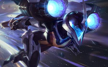 Ilustración de Kai'Sa, el nuevo personaje de League of Legends