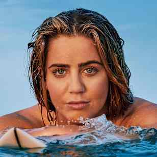 Caroline Marks poses for a portrait during a photoshoot for The Red Bulletin 2023/11 November - The Champion 