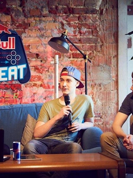 Berin auf dem Red Bull Upgreat Event