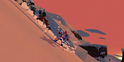 Una captura de pantalla de Snowboarding The Fourth Phase.