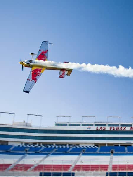 Kirby Chambliss in Las Vegas for Red Bull Air Race