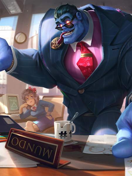 Una imagen de Dr. Mundo de League of Legends