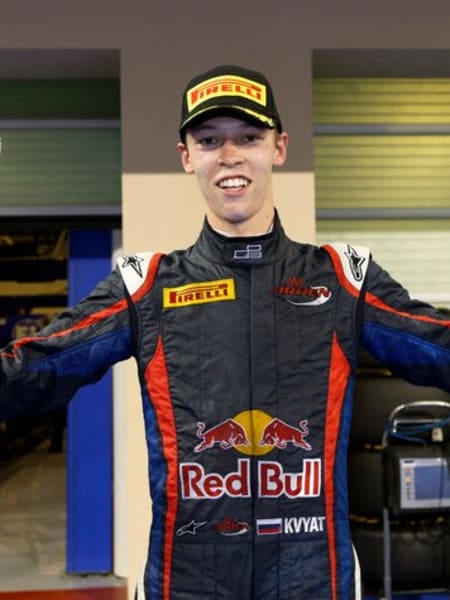 Daniil Kvyat takes title in Yas Marina