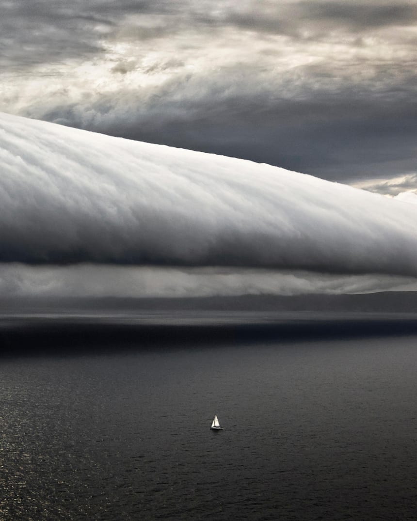 In vela sui mari più tempestosi - immagini di tempeste